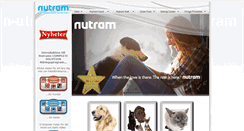 Desktop Screenshot of nutram.se