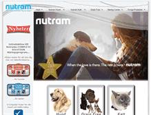 Tablet Screenshot of nutram.se