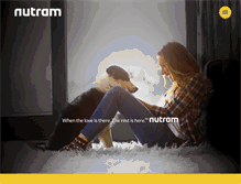 Tablet Screenshot of nutram.nl